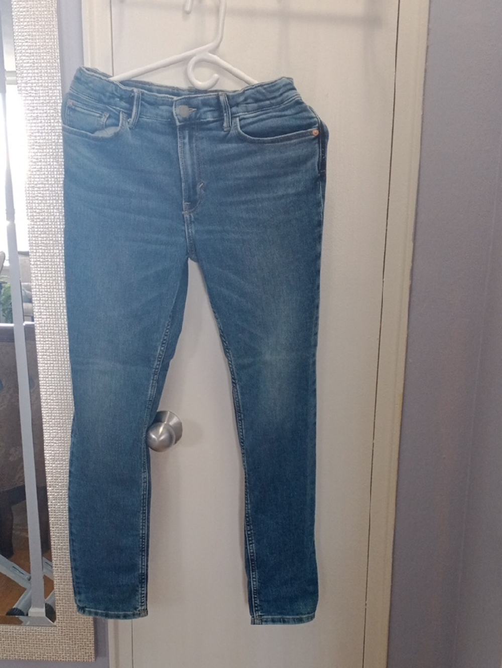 H&M Youth Blue Slim Jeans - Faded Mid Blue